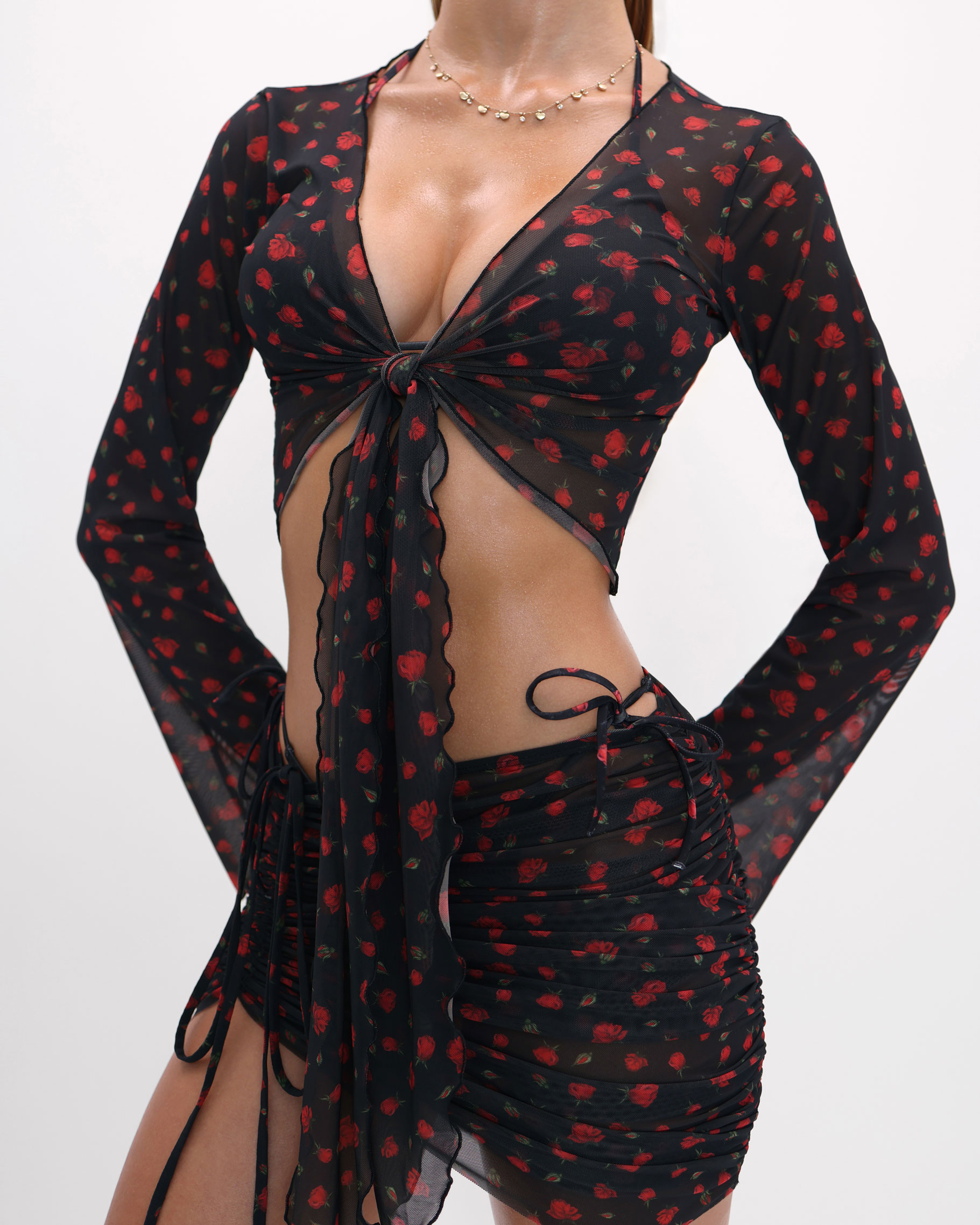 Топ пляжный Azure Scarlet