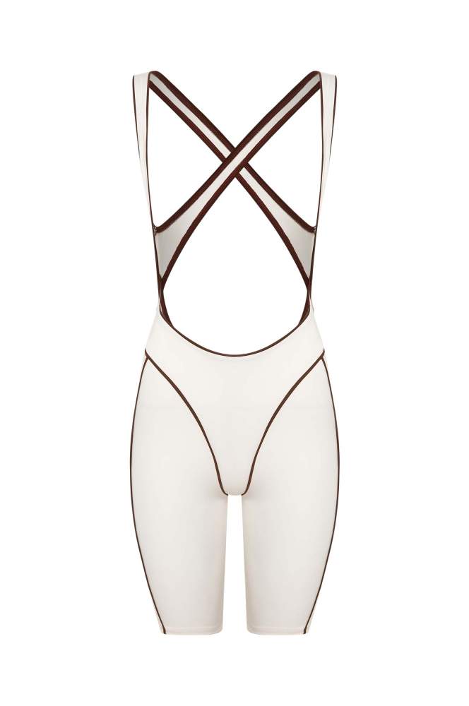Комбинезон Seductive Curves White