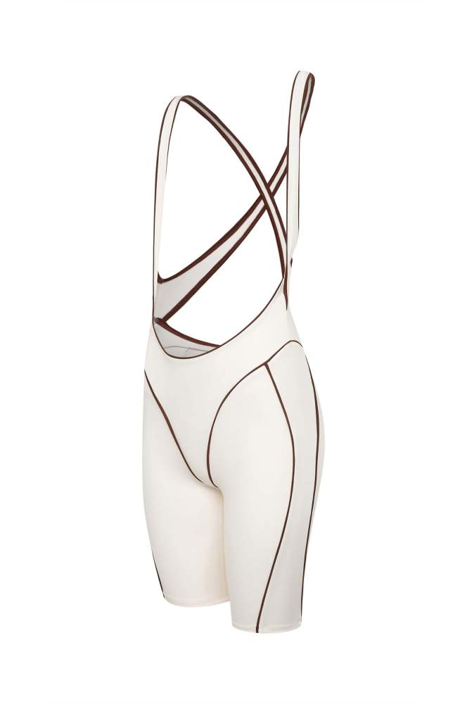 Комбинезон Seductive Curves White